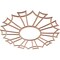 Ekena Millwork Augustus Wood Fretwork Pierced Ceiling Medallion, Cherry, 26"OD x 9 1/8"ID x 1/4"T CMWP26X26X0250AUCH - alternate 2